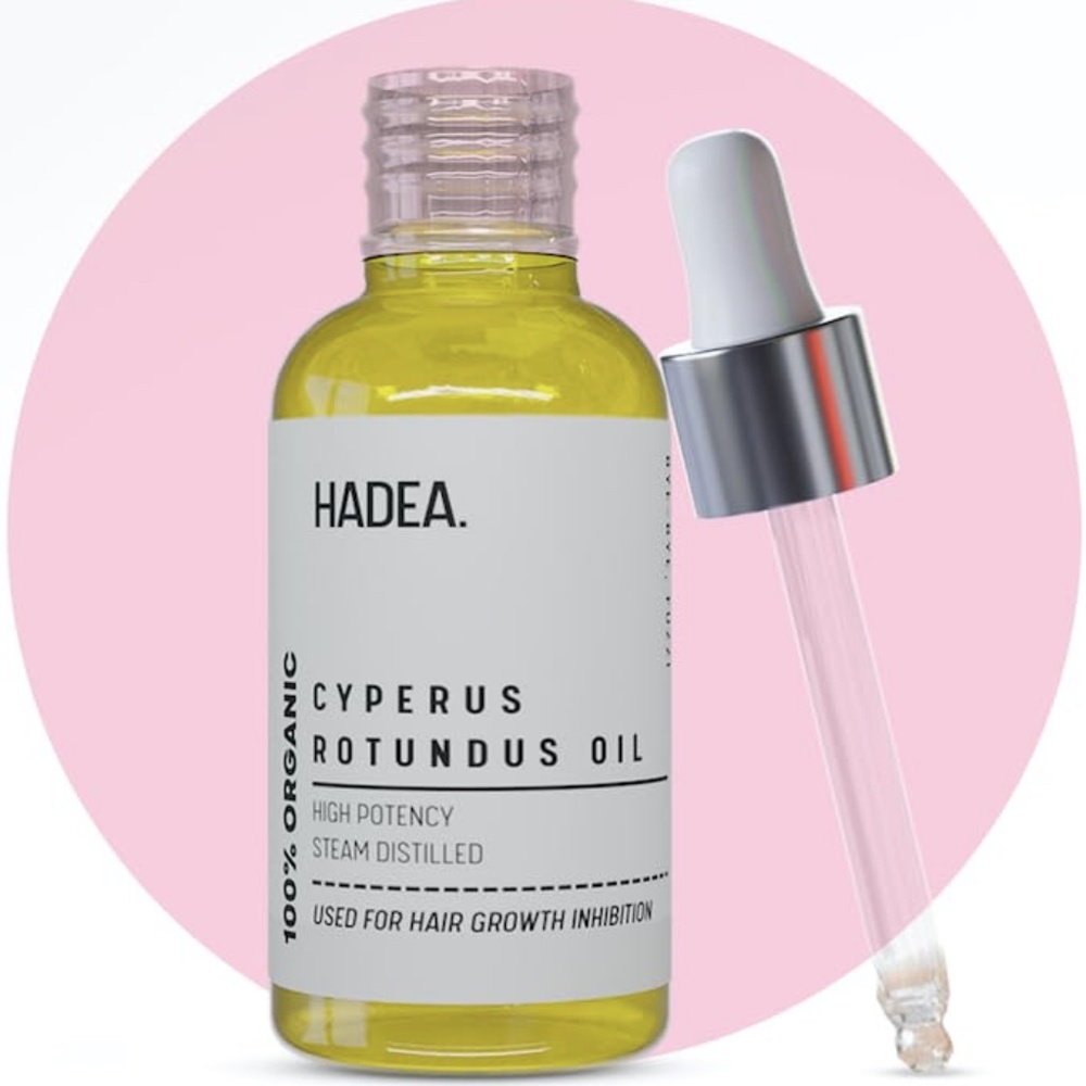 100% Organic Cyperus Rotundus Oil - for natural Hair Removal